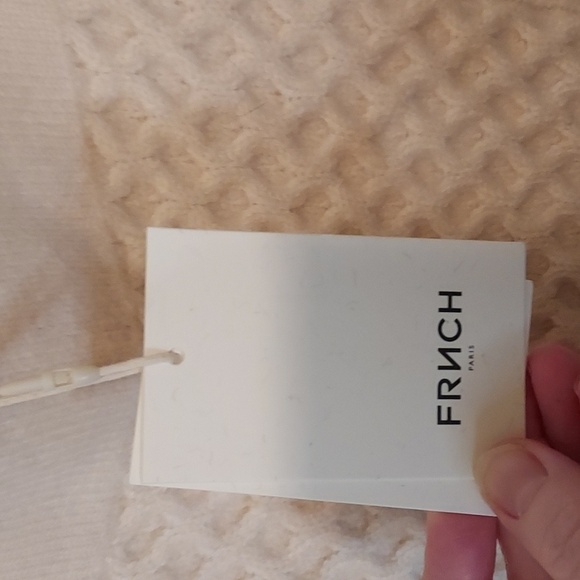 FRNCH Anisia Sweater Dress in Creme - Picture 11 of 15